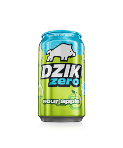 Dzik® Zero Caffeine Zero Kalorii 330 ml Sour Apple