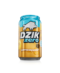 Dzik® Zero Caffeine Zero Kalorii 330 ml Pineapple