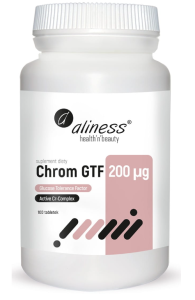 Aliness Chrom GTF Active Cr-Complex 200 µg 100 vtabs.