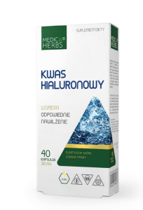 Medica Herbs Kwas Hialuronowy 40 caps.
