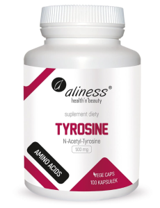 Aliness N-Acetyl-Tyrosine 500 mg 100 vcaps.