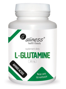 Aliness L-Glutamine 500 mg x 100 vcaps.