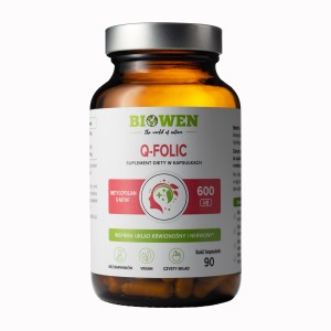 Biowen Q-FOLIC Kwas Foliowy 90 caps.