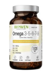 Biowen Omega 3-5-6-7-9 60 caps.