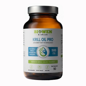Biowen Krill Oil Pro Olej z Kryla 90 caps.