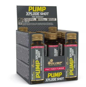Olimp Pump Xplode Shot Sok 9x 60 ml Fruit Punch