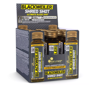 Olimp Blackweiler Shred Shot 9x 60 ml Citrus Punch z sokiem