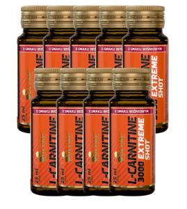Olimp L-Carnitine 3000 Extreme Shot 9x 25ml Cherry SOK