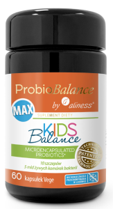 ProbioBalance by Aliness KIDS Balance MAX 60 vcaps.