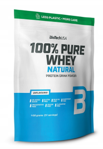 BioTech USA 100% Pure Whey 900 g Unflavoured