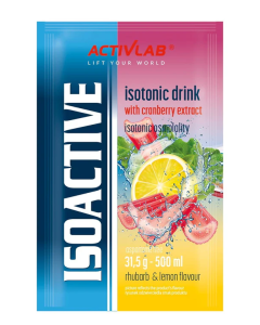Activlab Isoactive 31,5 g Rhubarb Lemon