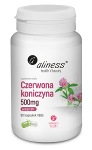 Aliness Czerwona Koniczyna Extract 8% 500 mg 90 vcaps.