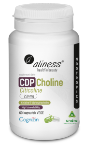 Aliness CDP Choline 250 mg 60 caps.