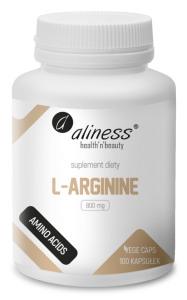 Aliness L-Arginine 800 mg 100 vcaps.