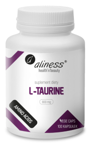 Aliness L-Taurine 800 mg 100 vcaps.