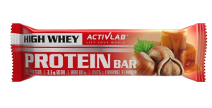 Activlab High Whey Protein Bar 80 g Nuts Caramel