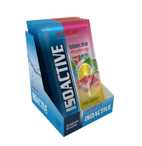 20x Activlab Isoactive 31,5 g Rhubarb Lemon
