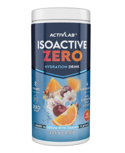 Activlab Isoactive ZERO 225 g Cherry Blossom With Orange