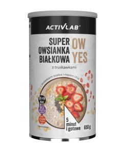 Activlab Super Owsianka Białkowa OW YES 650 g Truskawka