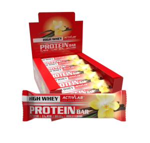24x Activlab High Whey Protein Bar 80 g Vanilla