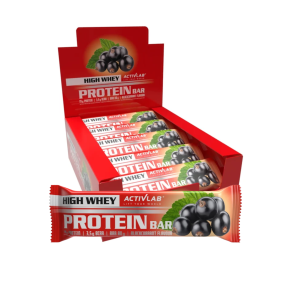 24x Activlab High Whey Protein Bar 80 g Blackcurrant