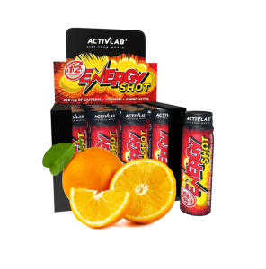 12x Activelab Energy Shot 80 ml Orange