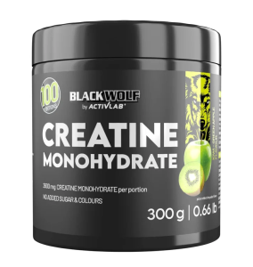 Activlab BlackWolf Creatine Monohydrate 300 g Kiwi Green Apple