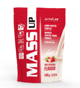Activlab Mass UP Gainer 1200 g Strawberry