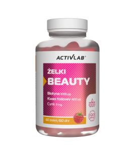 Activlab Żelki Beauty 60 żelek Malina