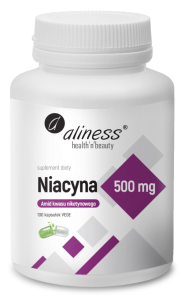 Aliness Niacyna 500 mg 100 vcaps.