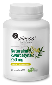 Aliness Naturalna Kwercetyna 250 mg 100 vcaps.