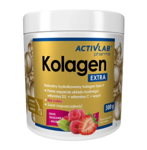 Activlab Kolagen Extra 300 g Truskawka Malina