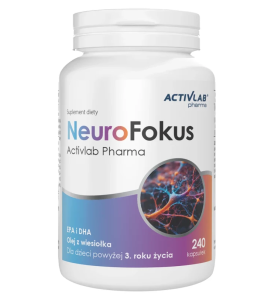 Activlab NeuroFokus 240 caps. softgels