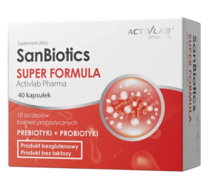 Activlab SanBiotics Super Formula 40 caps.